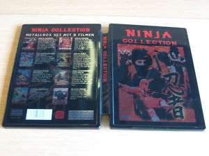 NINJA COLLECTION STEELBOOK 8 FILME (DVD) FSK 18  