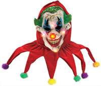 Evil Clown Mask with Lights   Clown Costume Accessories