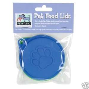  Pet Studio Pet Dog Cat Canned Food Lids 2 Pack