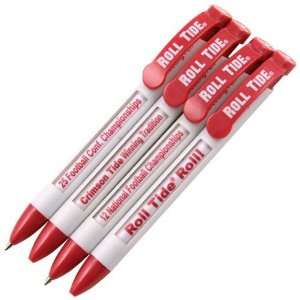  Alabama Crimson Tide 4 Pack Message Pen Set Sports 