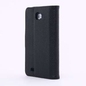   Leather Flip Case Cover for Samsung Note/i9220/n7000 Electronics