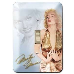  (4x5) Marilyn Monroe Gold Dress Light Switch Plate