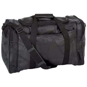  17 Black Leather Tote Bag
