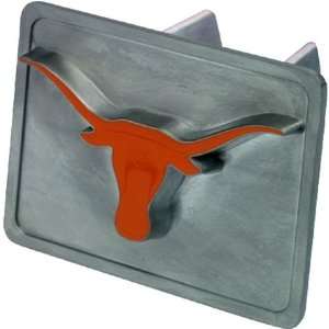    Texas Longhorns NCAA Pewter Trailer Hitch Cover
