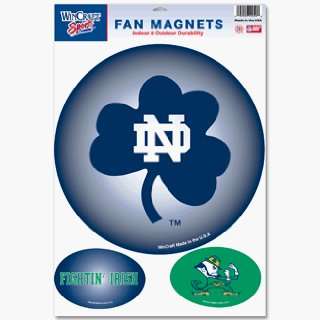 NCAA Notre Dame Irish Car Magnet Set *SALE*  Sports 