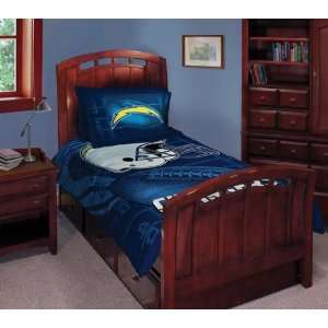 San Diego Chargers NFL Comforter   72 x 86 