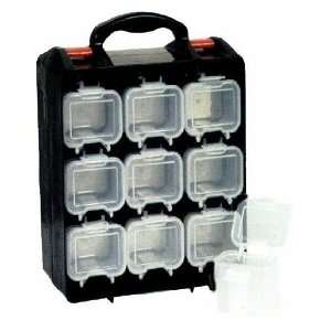   53420 18 Piece Plastic Organizer Tool Boxes Storage