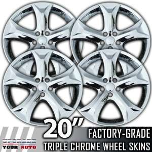  2009 2012 Toyota Venza 20 Inch Chrome Wheel Skins 