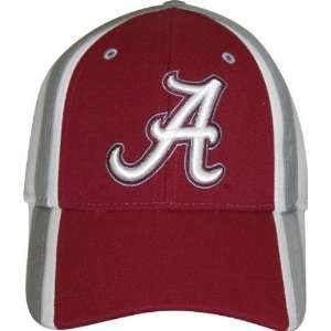 Alabama Crimson Tide Double Distortion One Fit Hat  Sports 