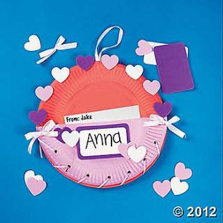 Craft Crafts, kits Kit, Decoration  Paper plate Valentine Plate craft Craft paper Kits Holder