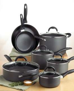 Tools of the Trade Cookright Hard Anodized 12 Piece Cookware Set