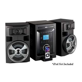 RCA RS2696i CD Shelf Boombox Universal 100 Watt Stereo System iPod 