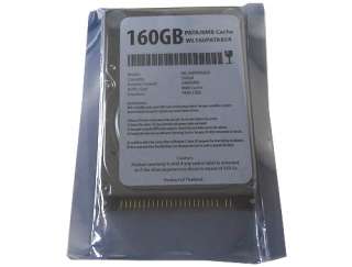 160GB 5400RPM 8MB Cache PATA IDE ATA 6 2.5 Laptop Drive HP, DELL 