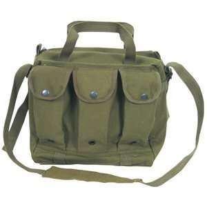  Magazine Shooters Shoulder Bag   11 x 10 x 6.5, Carry Handle & Six 