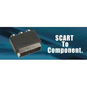  SCART Male to Component Female Adapter Gefen ADA SCART 2 