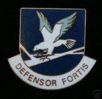 SECURITY FORCES POLICE US AIR FORCE DEFENSOR FORTIS PIN  