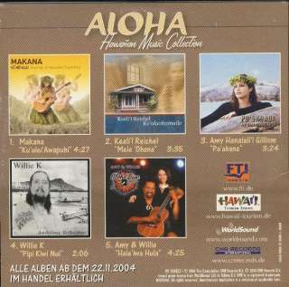 This is the RARE 2004 release titled, Aloha Hawaiian Music Collection 