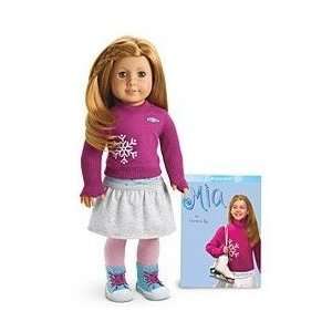  American Girl Mia Doll & Paperback Book: Toys & Games