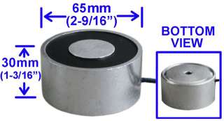   80kg) Electric Lifting Magnet Electromagnet Solenoid Lift Holding 65mm