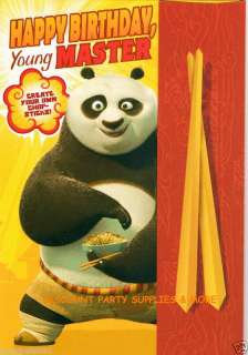 Kung fu Panda 2 Po Happy Birthday Greeting Card  