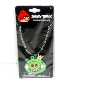  Angry Birds Green King Pig Charm Necklace Toys & Games