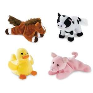  Farm Animal Bean Bags (8) Party Supplies Toys & Games