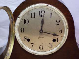 Antique Sessions 8 Day Mantle Clock *RUNS*  