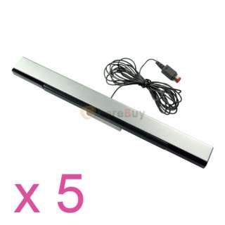 x5 Wired Infrared Sensor Bar For Wii Controller US NEW  