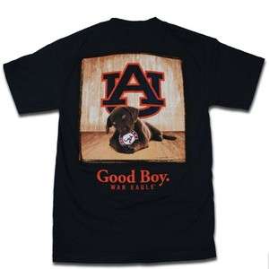 Auburn Tigers T Shirts   Mans Best Friend   Good Boy   T Shirt Color 