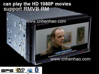 in dash GPS car pc Car dvd player WINCE6.0 1080P HD movies MP5 RMVB RM 
