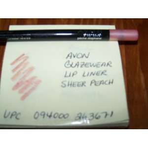   Avon Glazewear Lip Liner in Shade Sheer Peach  Discontinued Shade