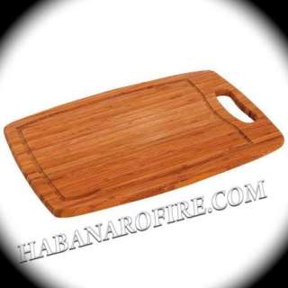 New 15 3/4 Bamboo Sustainable Wood Cutting Board by HealthSmart Go 