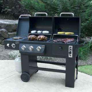  Gas and Charcoal Grill Outdoor Hybrid BBQ Gas Grill with Infrared NEW