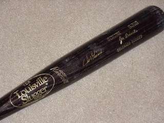Joe Girardi H&B Game Used Signed Bat Rockies Yankees  