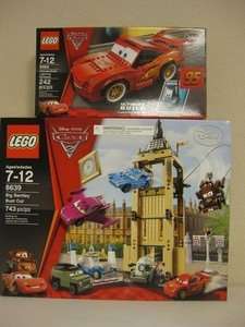 Lego Disney Pixar Cars 2 Lot/Bundle Big Bentley 8639 Ultimate McQueen 