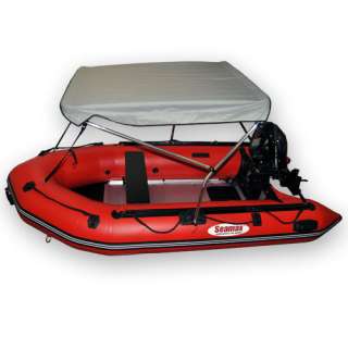 Inflatable Boat Bimini Top for length 8.5   9.0 ft, beam 5 ft (2 Bow 