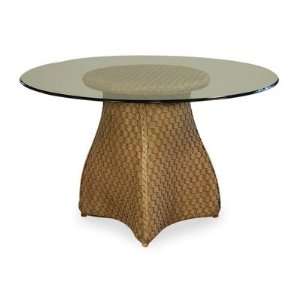  Rio Round Dining Table Finish Bamboo Patio, Lawn 