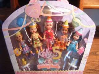   Image Gallery for Barbie Kelly Birthday Bunch Kelly Club 5 Dolls