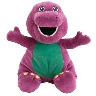 PBS Barney the Purple Dinosaur Toy   14 Huggable Barney Plush Doll