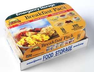 Emergency Breakfast Food Storage Kit 384 SERV Survival  