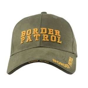  9368 Deluxe Border Patrol Low Profile Baseball Cap: Sports & Outdoors