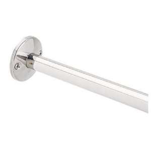   Bath Unlimited Hospitality 5  Shower Rod Polished Stainless Steel