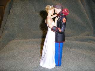 MARINE CORPS CAKE TOPPER FIRST DANCE  
