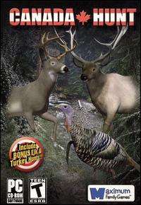 Canada Hunt w/ Manual PC CD elk turkey deer wildlife hunting gun 