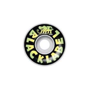  Black Label Elephant Fade Skateboard Wheel   4 Pack 