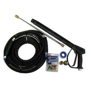   Psi M407 Pressure Washing Gun Kit With Rubber Hose And 4.5 Qc Nozzles