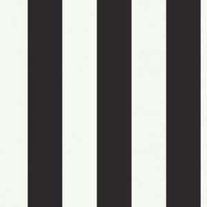  Silk Stripe Black & White Wallpaper