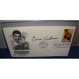   Fullmer SIGNED Joe Louis FDC Boxing JSA   Autographed Boxing Equipment