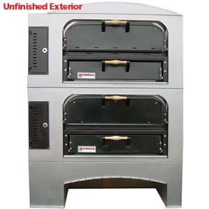  Marsal Gas Pizza Oven   Double Deck   Brick Lined   52 W 
