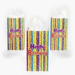  Dozen Paper Milestone Birthday Treat Bags [Toy 